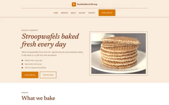 Θέμα Koekbakkerij Siroop