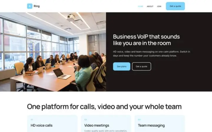 Ιστοσελίδα για voip