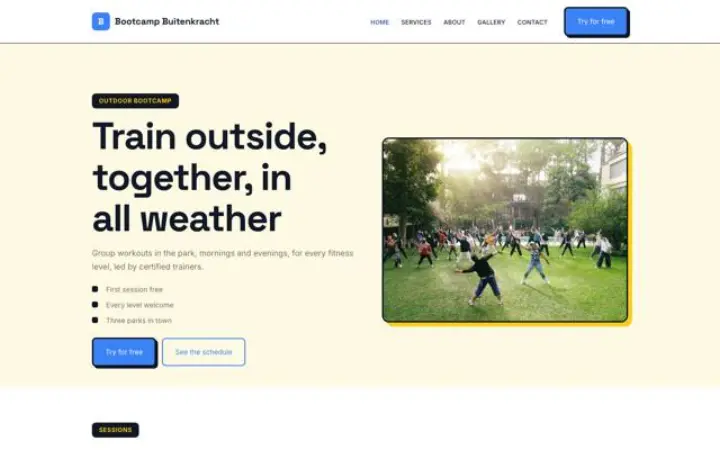 Θέμα Bootcamp Buitenkracht