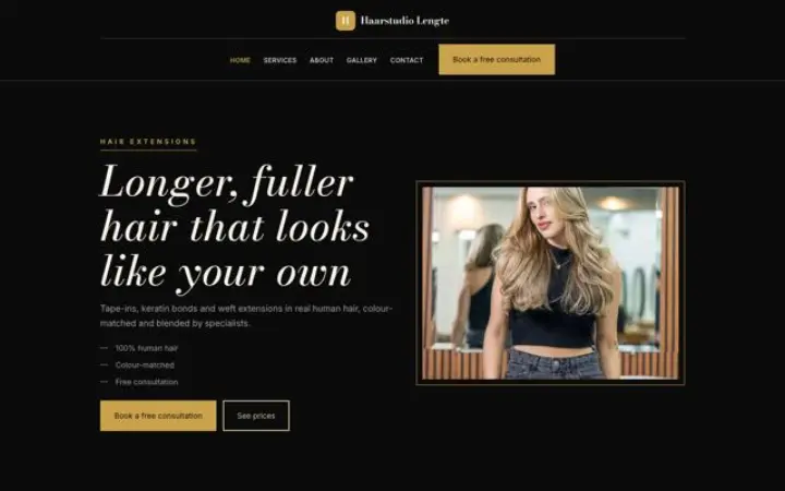 Θέμα Haarstudio Lengte