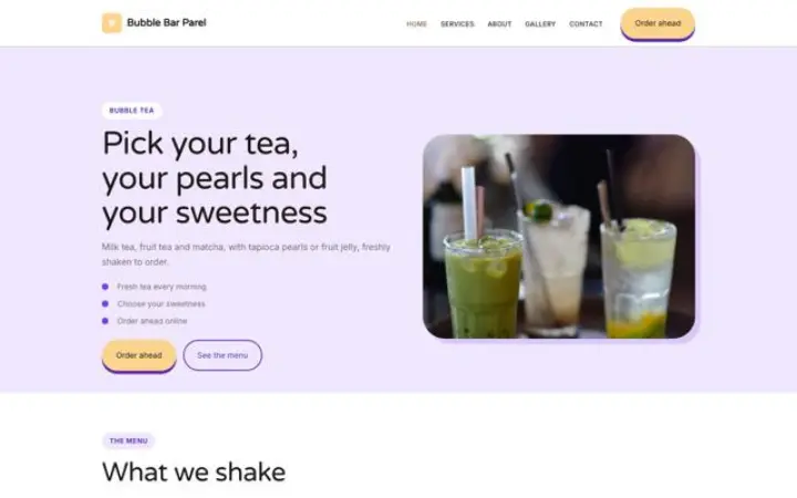 Θέμα Bubble Bar Parel