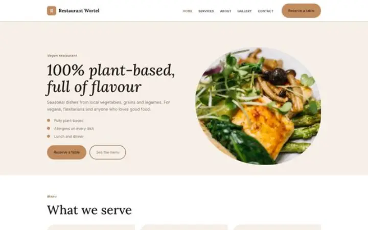 Θέμα Restaurant Wortel