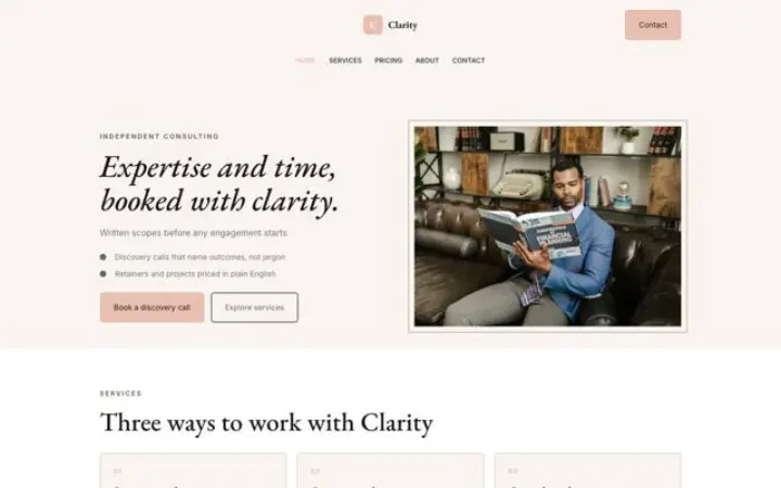 Θέμα Clarity