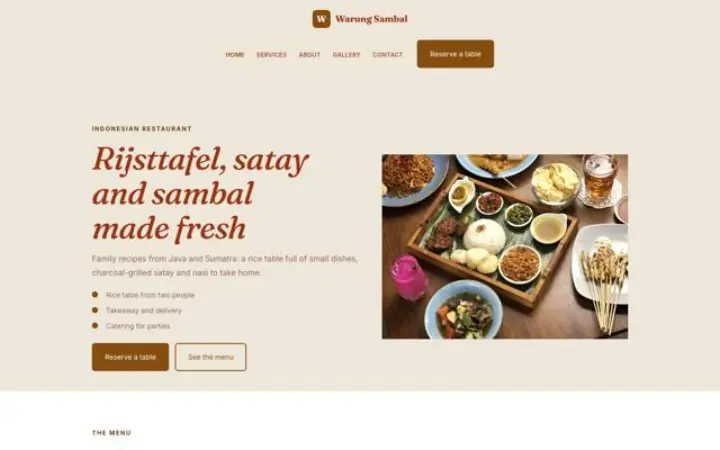 Θέμα Warung Sambal
